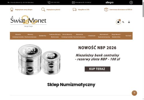 Świat Monet Sklep Numizmatyczny Patryk Żmija
